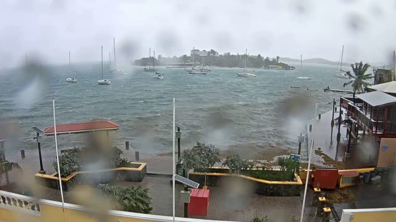St. Croix Caravelle Hotel & Casino Cam of Irma (2017) Approach