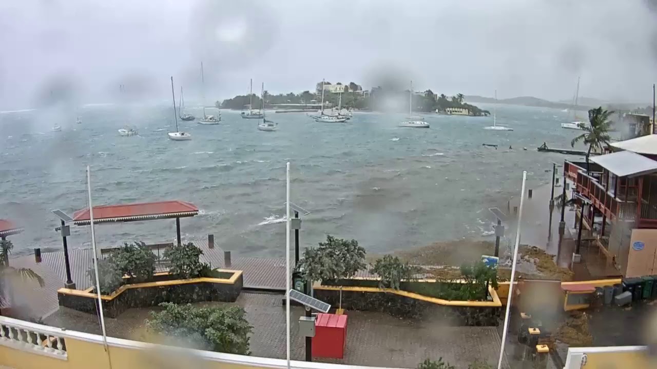 St. Croix Caravelle Hotel & Casino Cam of Irma (2017) Approach