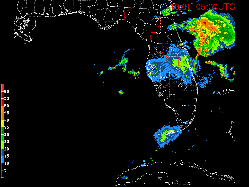Florida Radar Recording From SFWMD for 99L (Sept 2017) Florida Approach