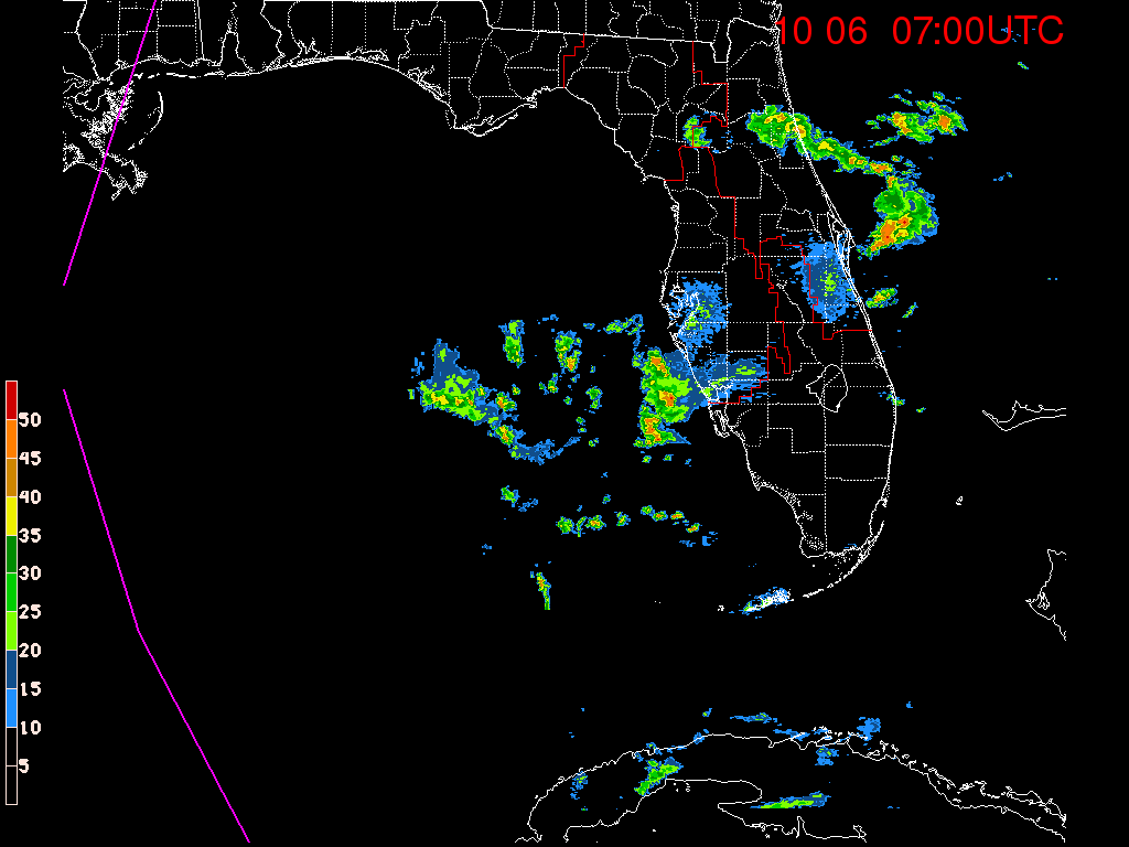 Florida Radar Recording From SFWMD for 99L (Sept 2017) Florida Approach