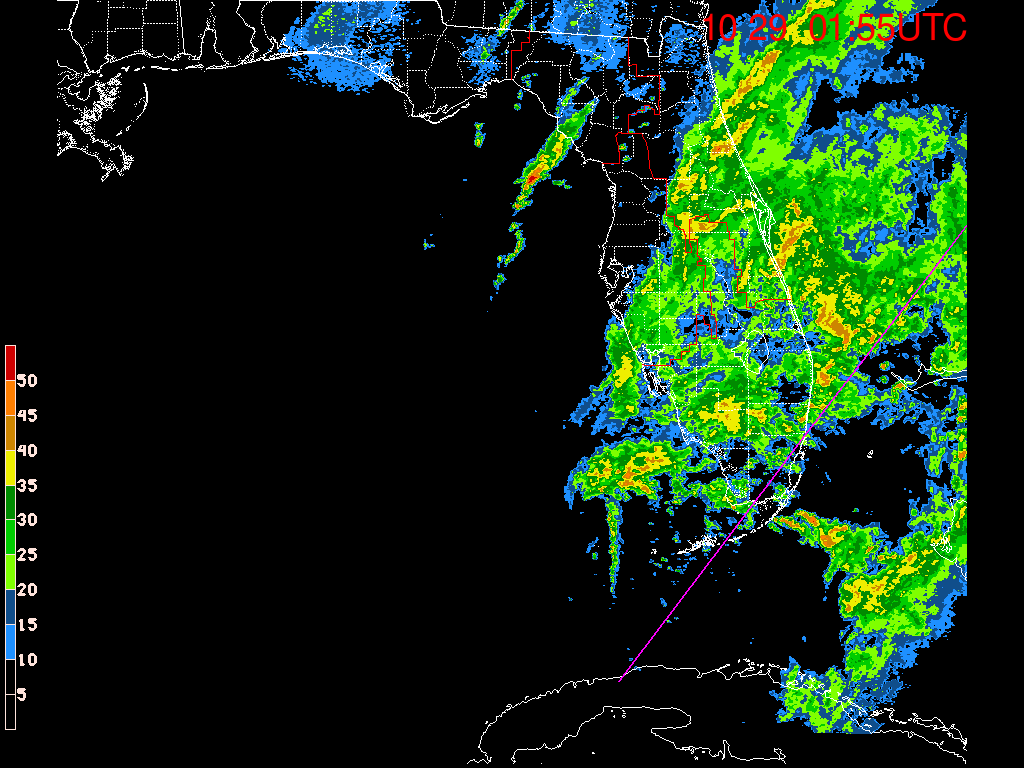 Florida Radar Recording From SFWMD for Philippe (2017) Approach Florida Radar Recording From SFWMD for Philippe (2017) Approach