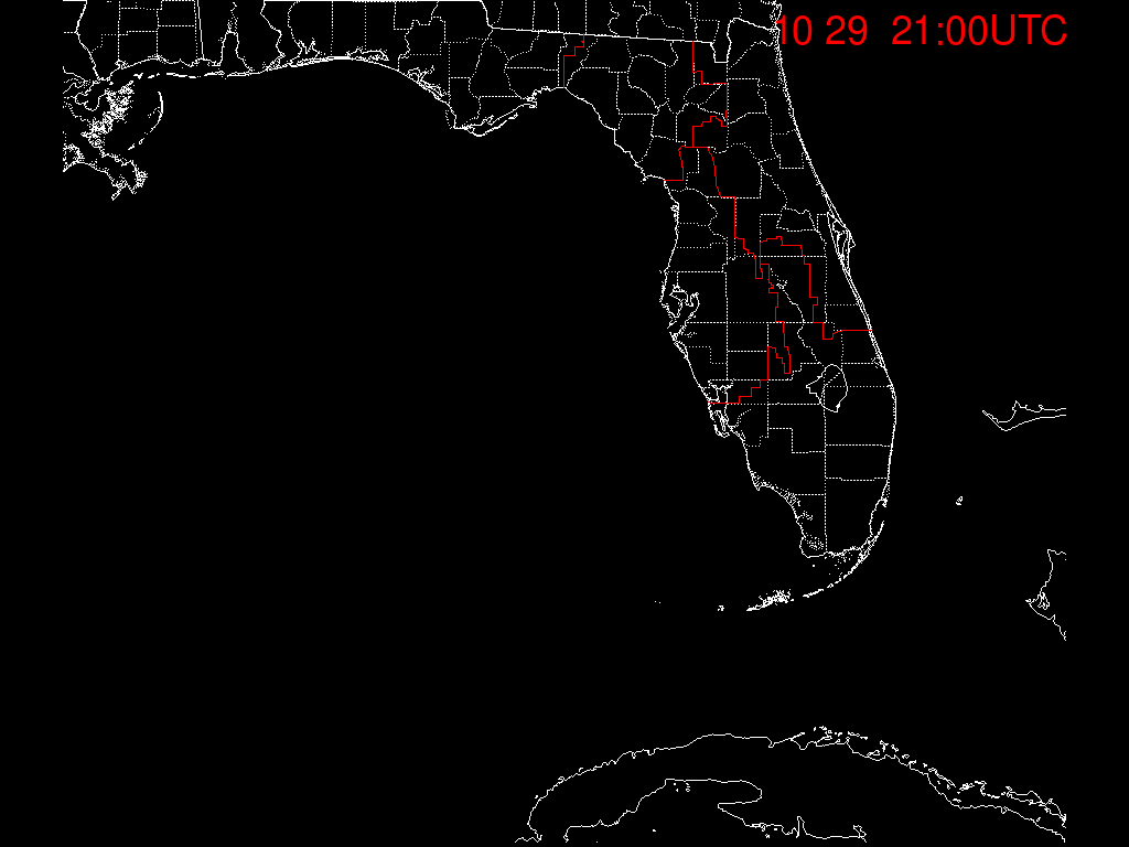Florida Radar Recording From SFWMD for Philippe (2017) Approach