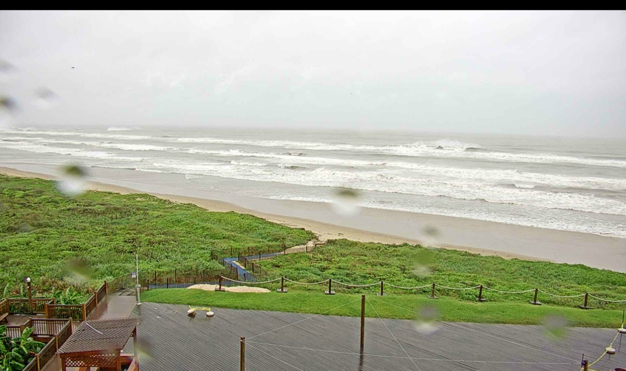 South Padre North Beach Webcam Harvey (2017)