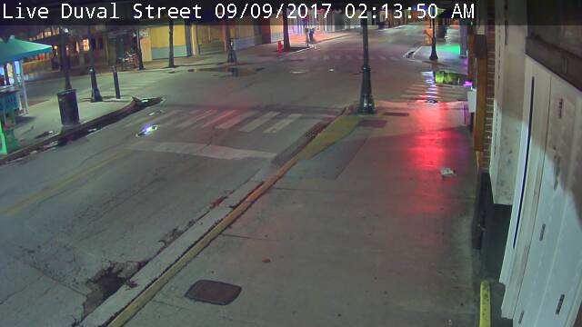 Sloppy Joes Cam Duval Street Cam Key West approach of Irma (2017)