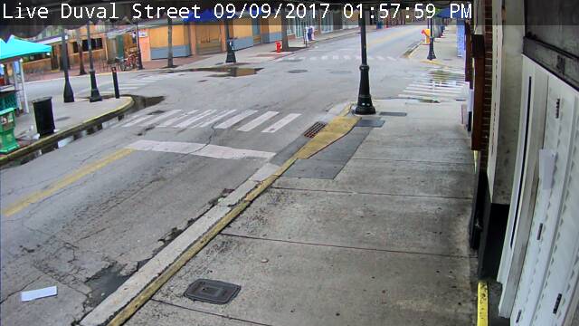 Sloppy Joes Cam Duval Street Cam Key West approach of Irma (2017)