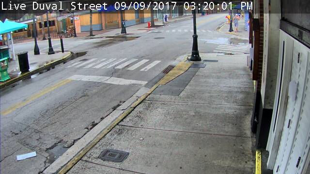 Sloppy Joes Cam Duval Street Cam Key West approach of Irma (2017)