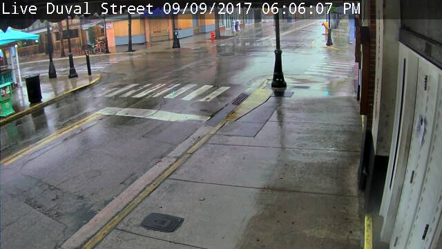Sloppy Joes Cam Duval Street Cam Key West approach of Irma (2017)