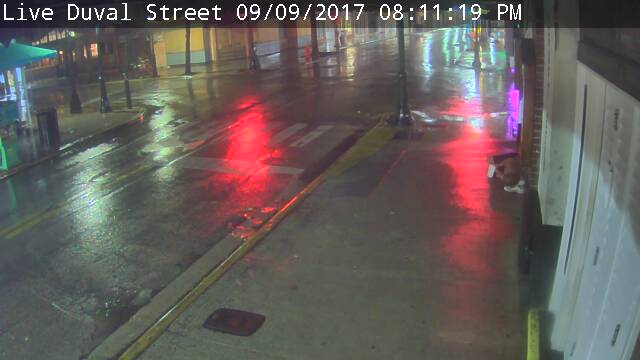 Sloppy Joes Cam Duval Street Cam Key West approach of Irma (2017)