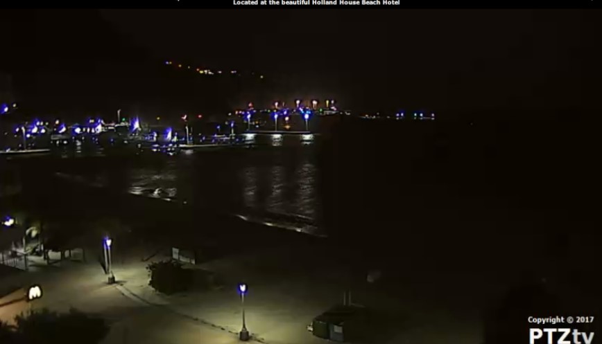 Port Saint Maarten Web Cam Irma  (2017) Approach