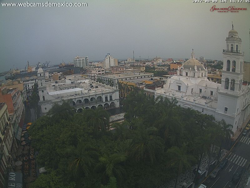 Veracruz El Gran Hotel Diligencia Webcam (Franklin 2017)