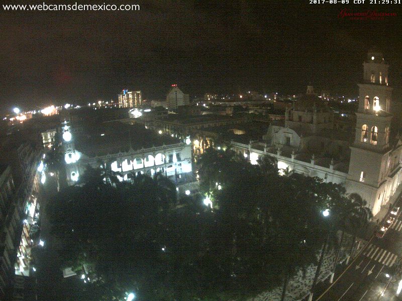 Veracruz El Gran Hotel Diligencia Webcam (Franklin 2017)