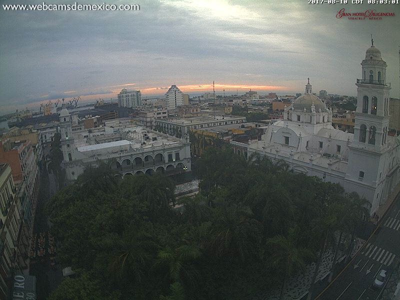 Veracruz El Gran Hotel Diligencia Webcam (Franklin 2017)