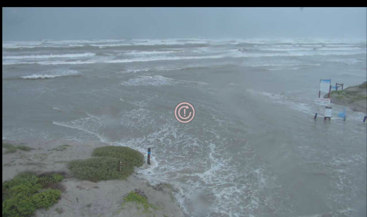 Corpus Whitecap Beach Webcam Harvey (2017)