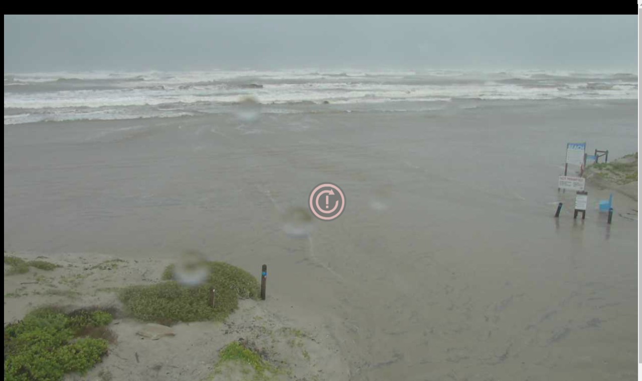 Corpus Whitecap Beach Webcam Harvey (2017)