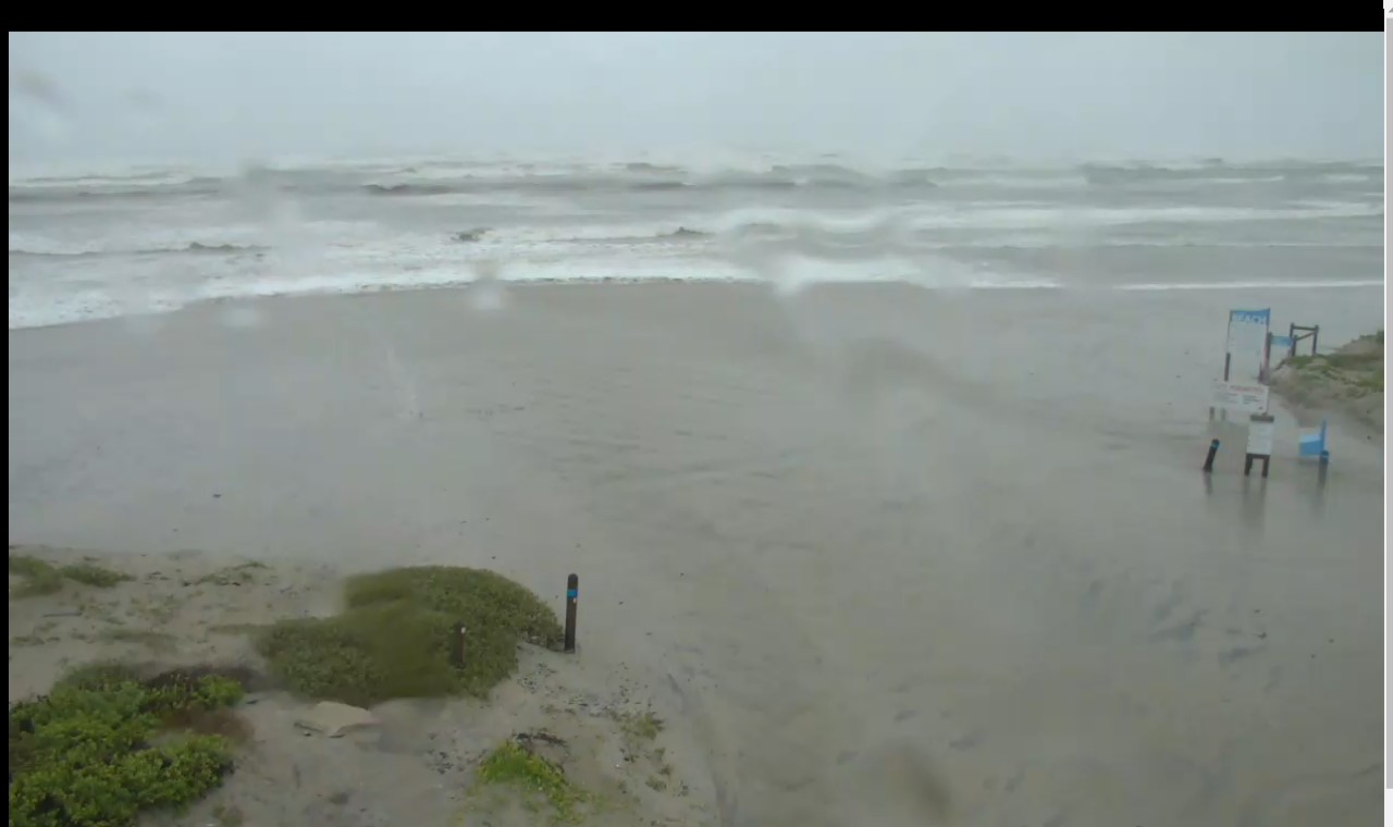 Corpus Whitecap Beach Webcam Harvey (2017)