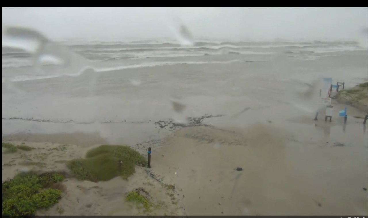 Corpus Whitecap Beach Webcam Harvey (2017)