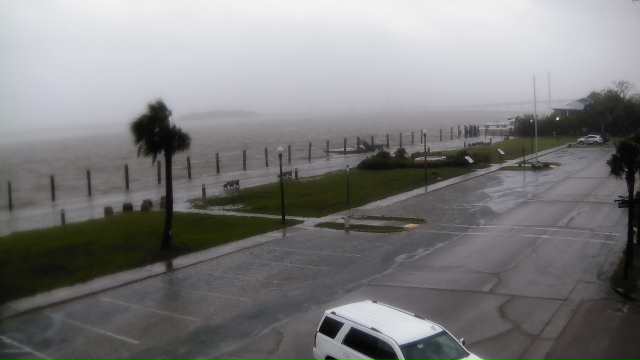 Downtown Apalachicola Cam Michael (2018)