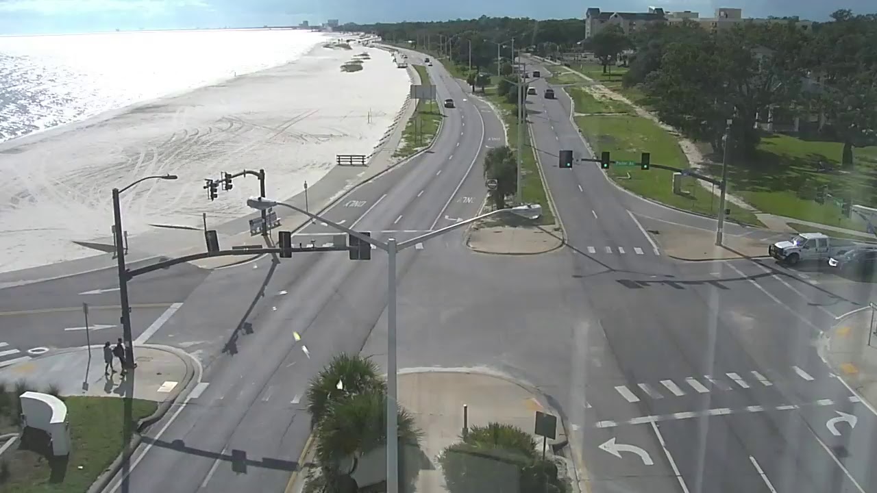 Biloxi Lighthouse Camera Recording of Goron (2018) Approach