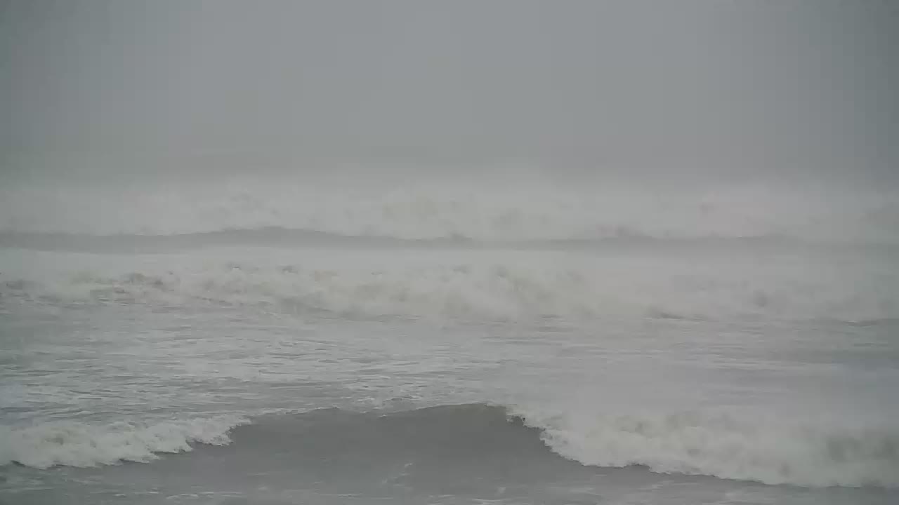 Bogue Inlet Pier Cam (Emerald Isle, NC) for Florence Approach (2018)