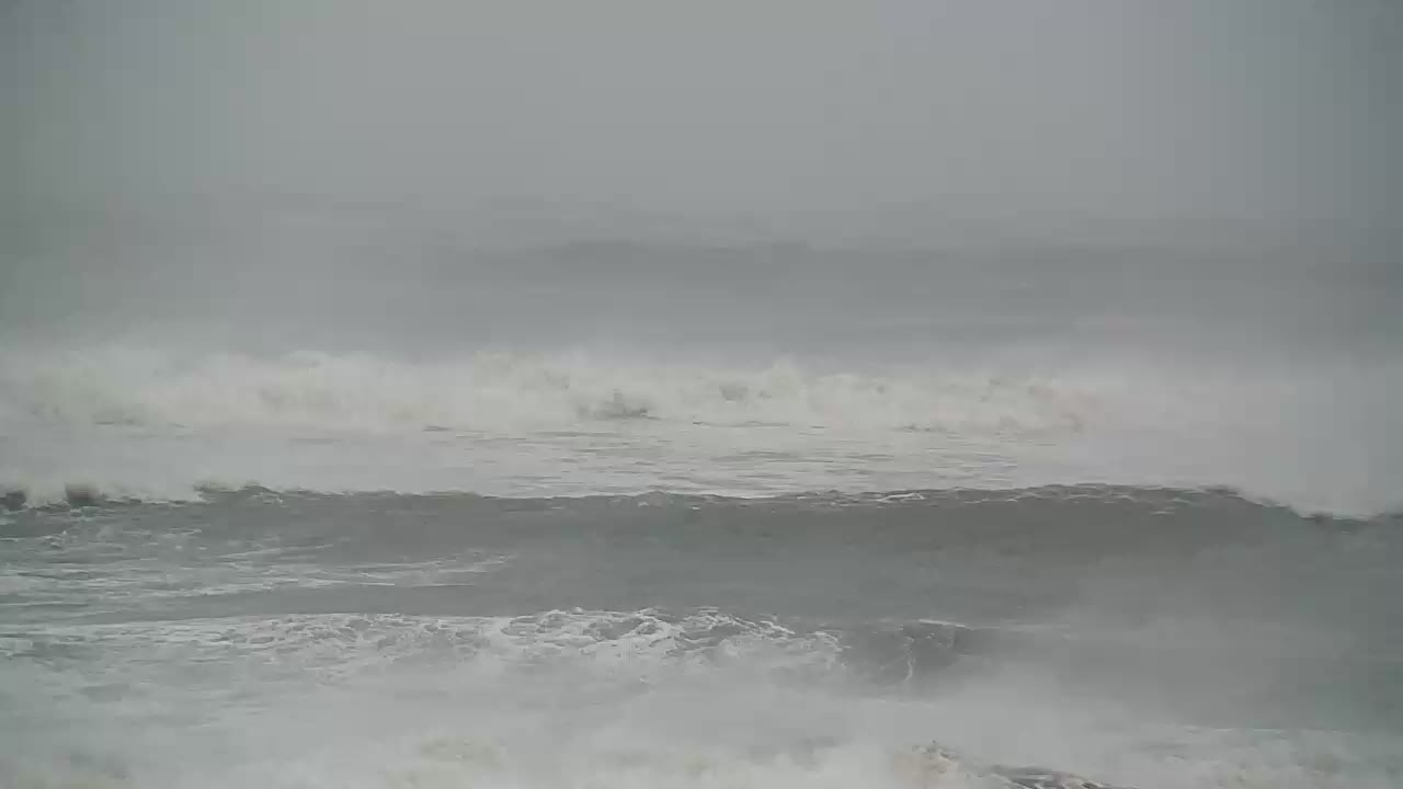 Bogue Inlet Pier Cam (Emerald Isle, NC) for Florence Approach (2018)
