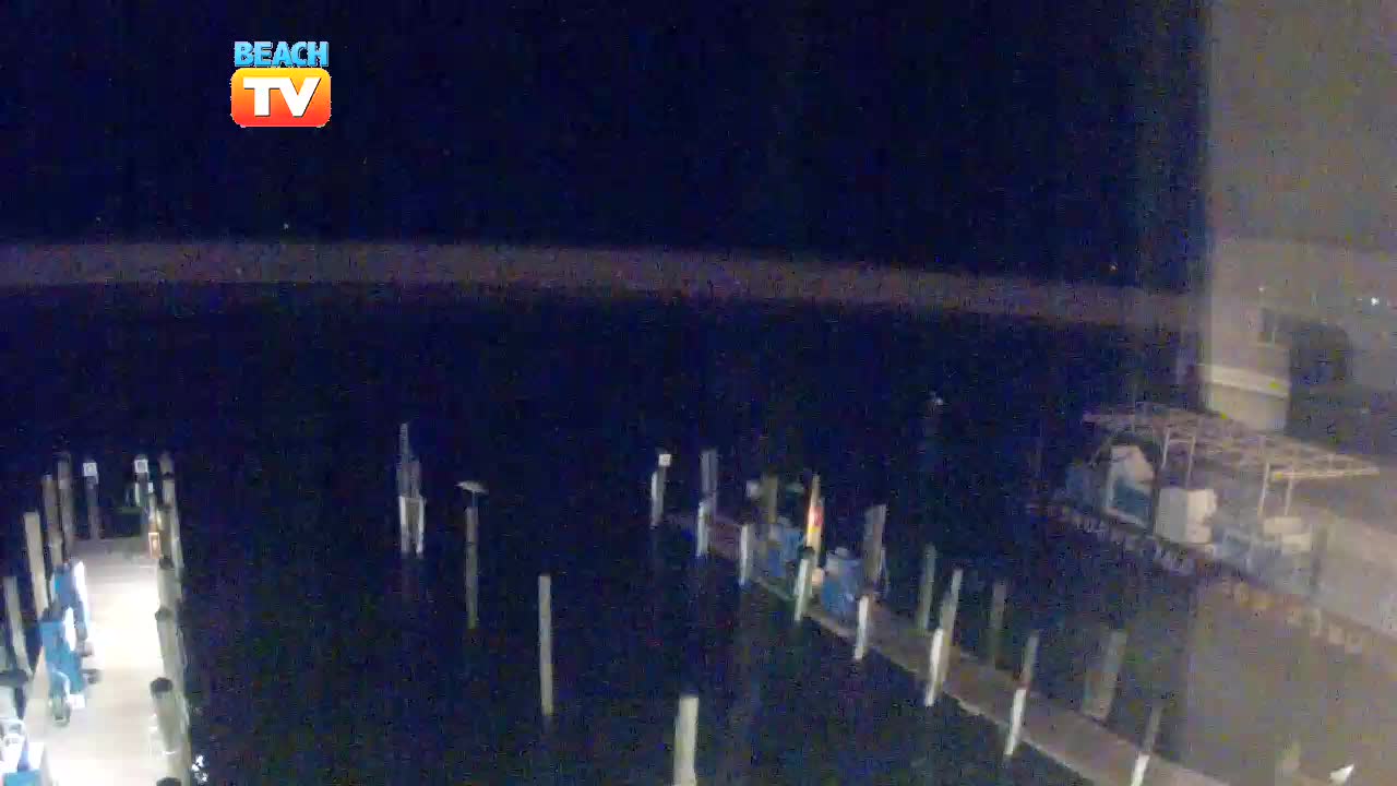 Destin Harbor Cam 1 Michael (2018)