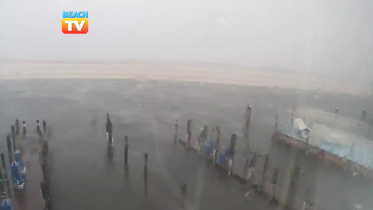 Destin Harbor Cam 1 Michael (2018)