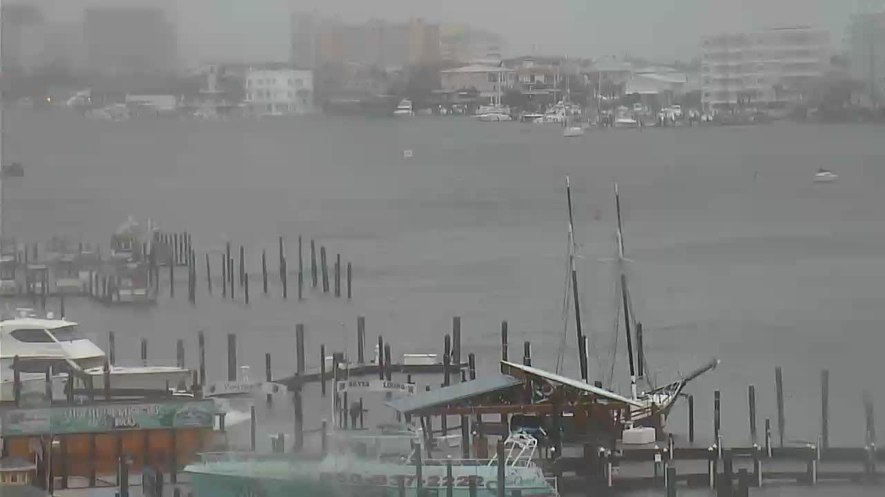 Destin Harbor Cam 2 Michael (2018)