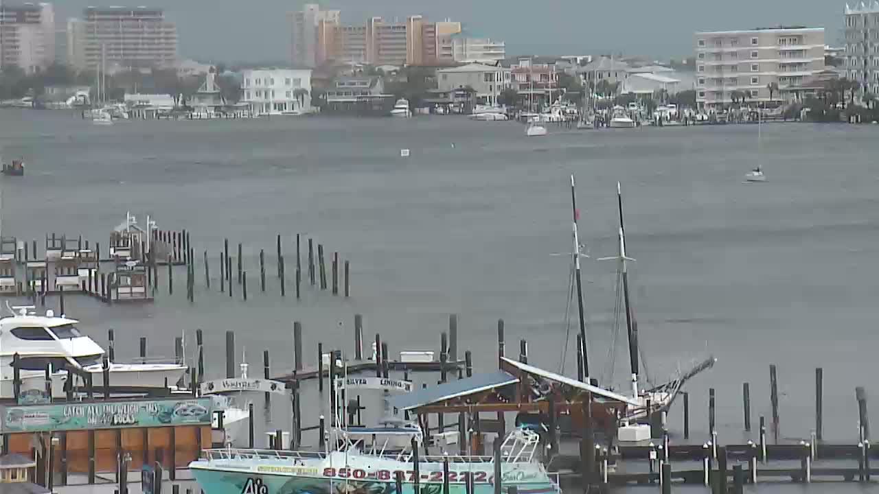 Destin Harbor Cam 2 Michael (2018)