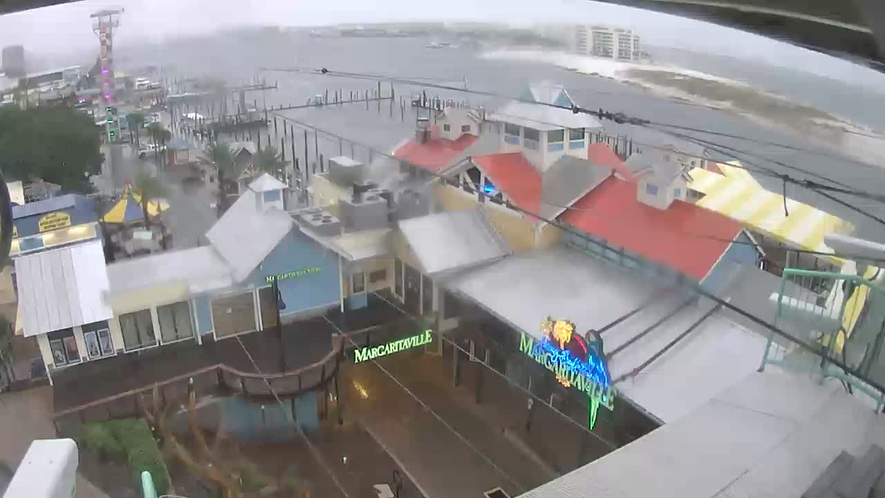 Destin Harbor Cam 3 Michael (2018)