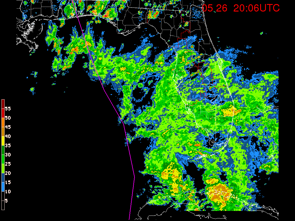 Florida Radar Recording From SFWMD for Alberto (2018) Approach Florida Radar Recording From SFWMD for Alberto (2018) Approach