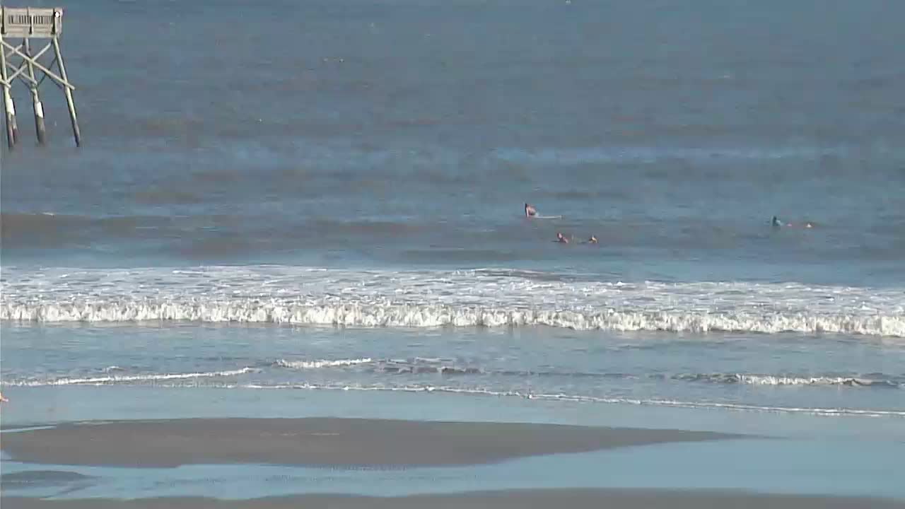 Surfchex Folly Beach Cam for Florence Approach (2018)
