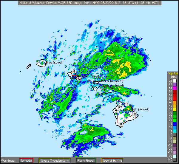 Molokai, HI  Long Range Radar Recording of Lane (2018) Approach