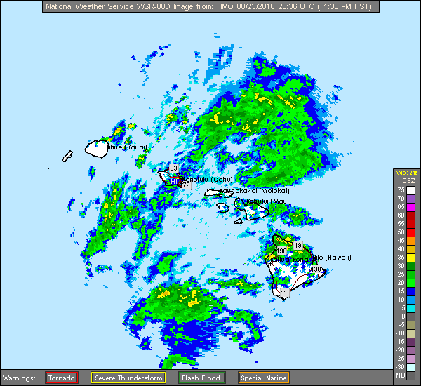 Molokai, HI  Long Range Radar Recording of Lane (2018) Approach