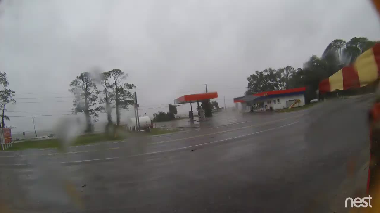 HurricaneTrack Eastpoint, FL Cam Michael (2018)