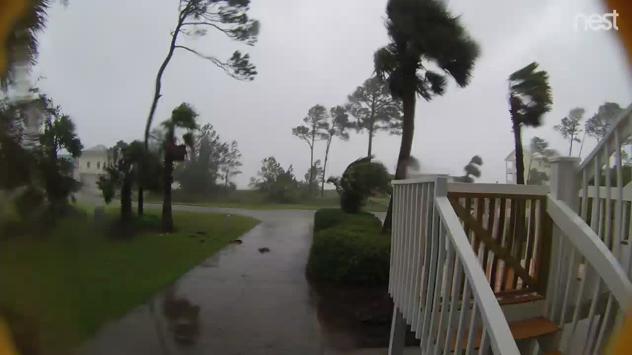 HurricaneTrack Indian Pass, FL Cam Michael (2018)