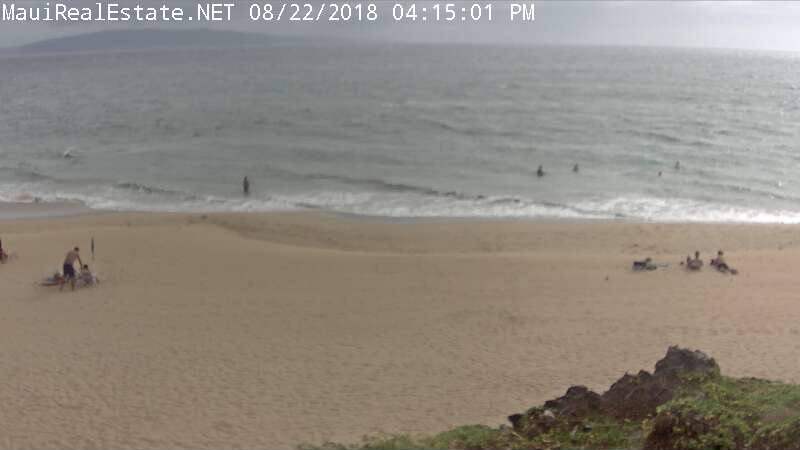 Kihei Hawaii Beach Cam Maui for Lane Approach (2018)