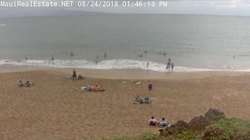 Kihei Hawaii Beach Cam Maui for Lane Approach (2018)