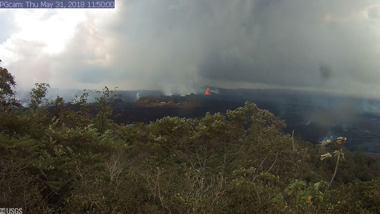 Part 2 Panorama of Lower East Rift Zone Camera from Lower East Rift Zone May 27th - June 4 (2018)