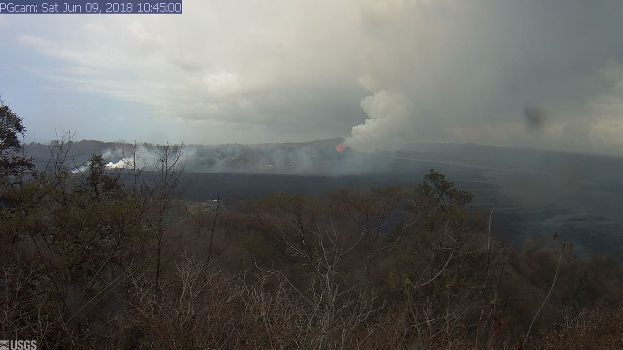 Part 3 Panorama of Lower East Rift Zone Camera from Lower East Rift Zone June 4th-11th  (2018)