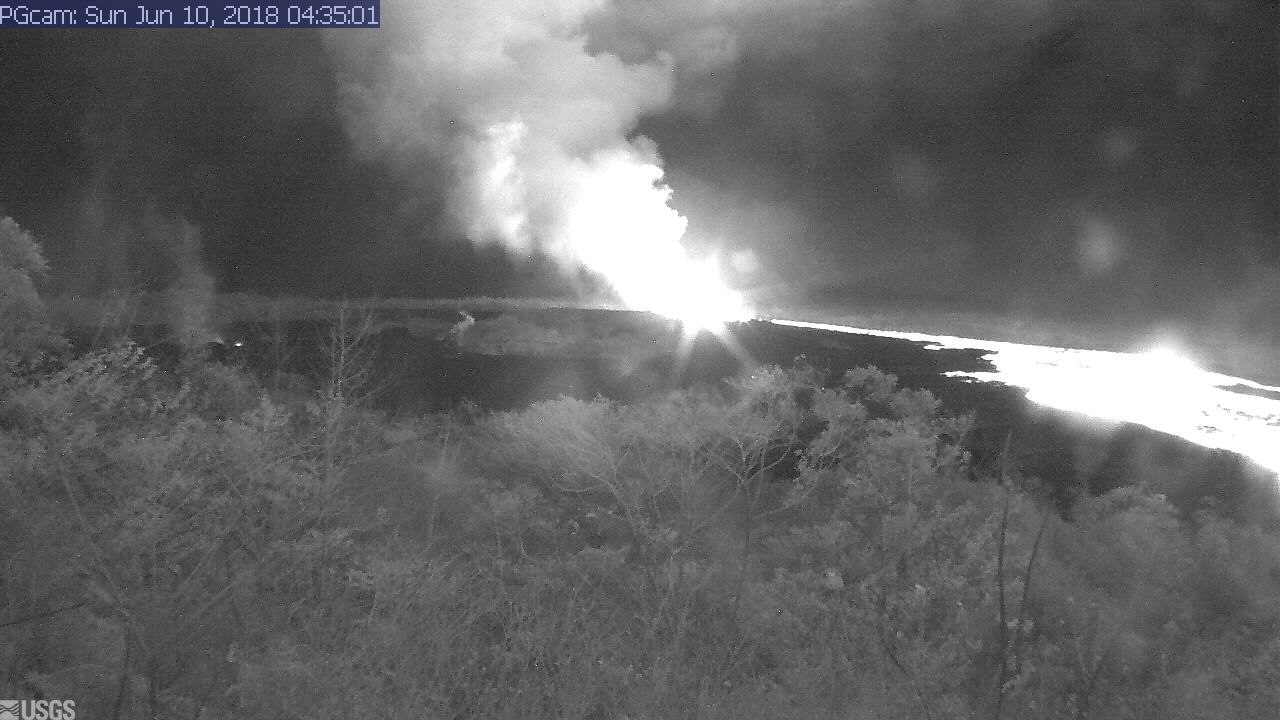Part 3 Panorama of Lower East Rift Zone Camera from Lower East Rift Zone June 4th-11th  (2018)