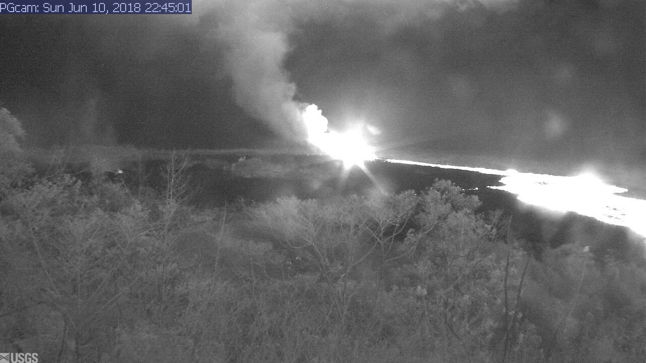 Part 3 Panorama of Lower East Rift Zone Camera from Lower East Rift Zone June 4th-11th  (2018)