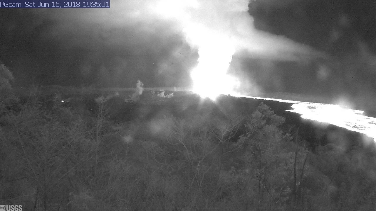 Part 4 Panorama of Lower East Rift Zone Camera from Lower East Rift Zone June 11th-24tn  (2018)