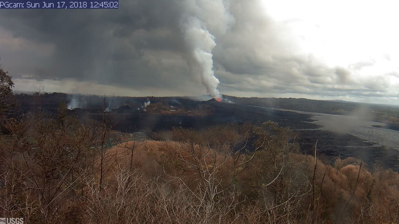 Part 4 Panorama of Lower East Rift Zone Camera from Lower East Rift Zone June 11th-24tn  (2018)