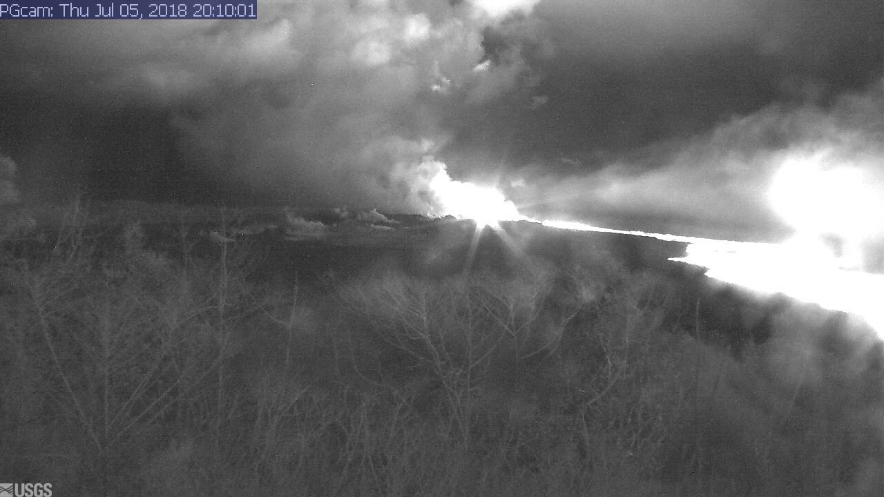 Part 5 Panorama of Lower East Rift Zone Camera from Lower East Rift Zone June 24th-July 18th  (2018)