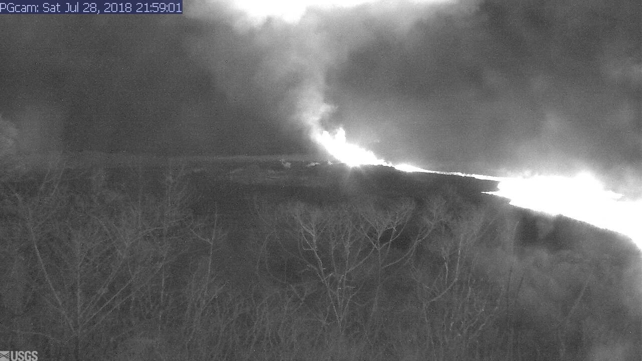 Part 6 Panorama of Lower East Rift Zone Camera from Lower East Rift Zone July 18th On  (2018)