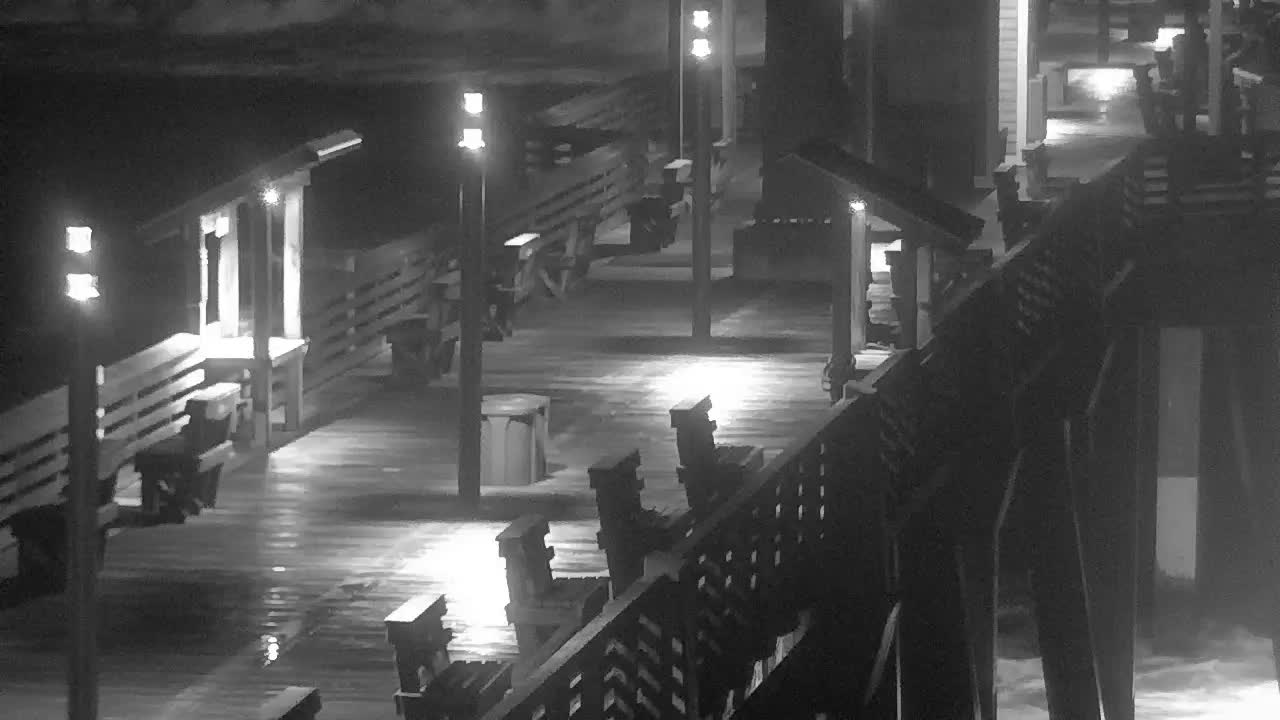 Jennette's Pier Nags Head, NC Cam for Florence Approach (2018)
