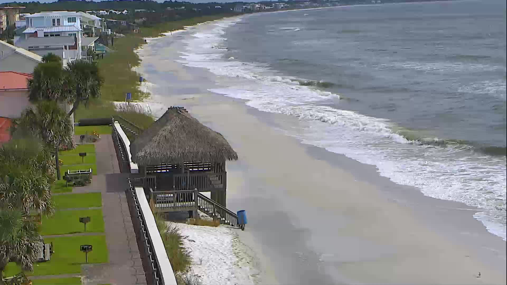 Mexico Beach FL Webcam Recording Michael (2018)