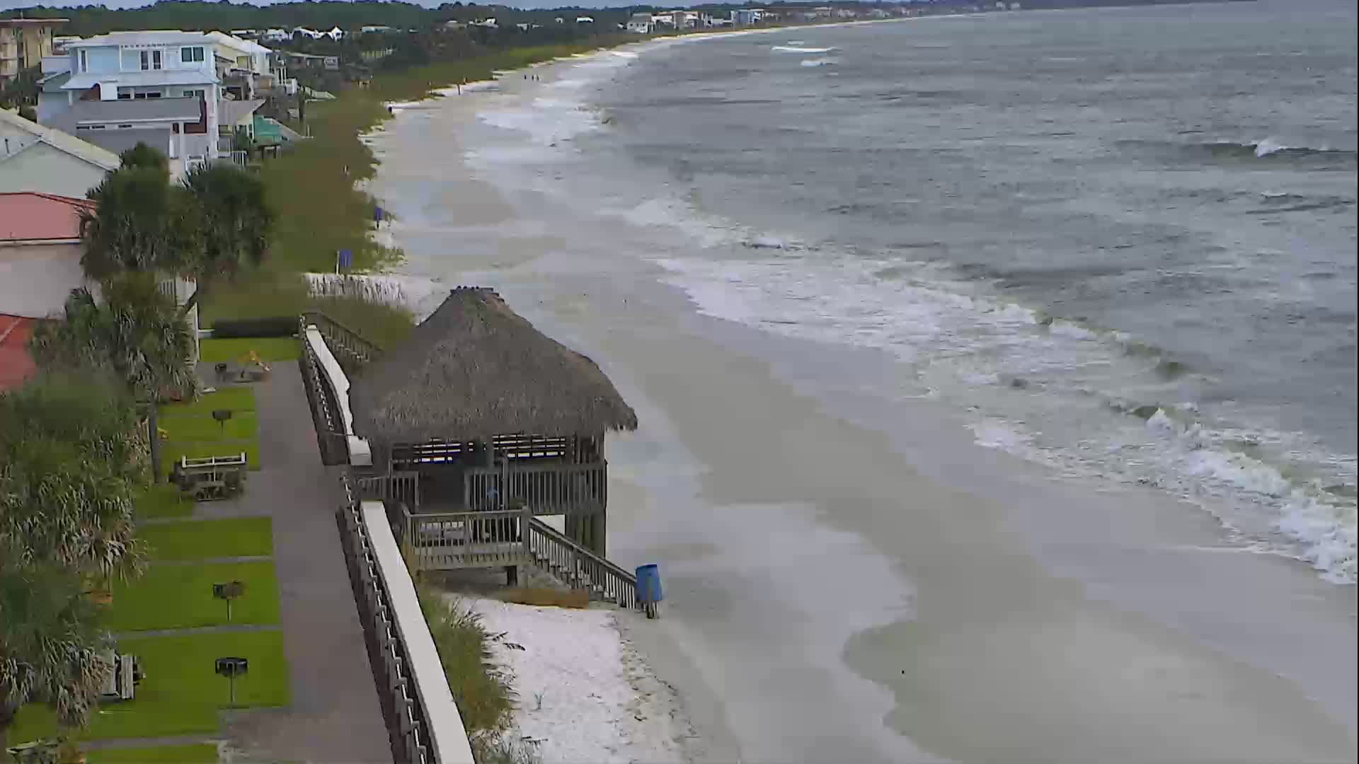 Mexico Beach FL Webcam Recording Michael (2018)