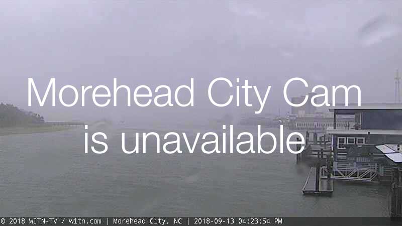 Morehead City Cam for Florence Approach (2018)