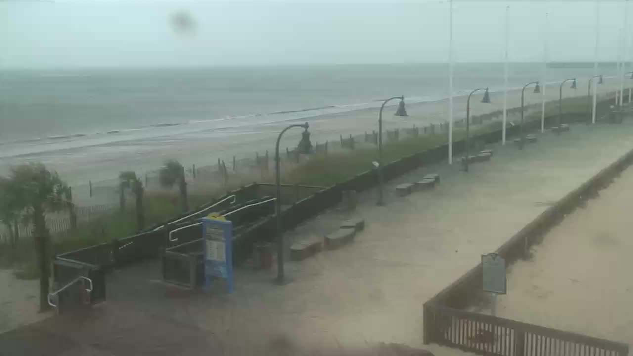 Myrtle Beach Earthcam for Florence Approach (2018)